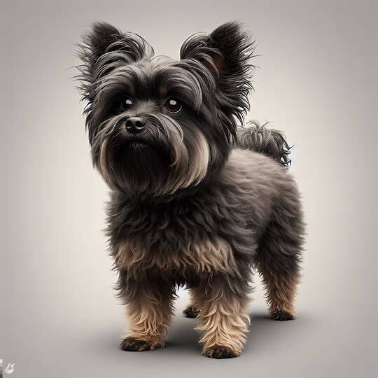 Affenpinscher standing