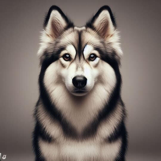 Alaskan Klee Kai looking forward