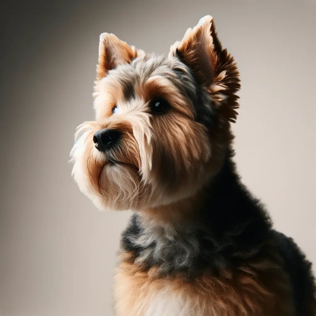 Australian Terrier looking forward