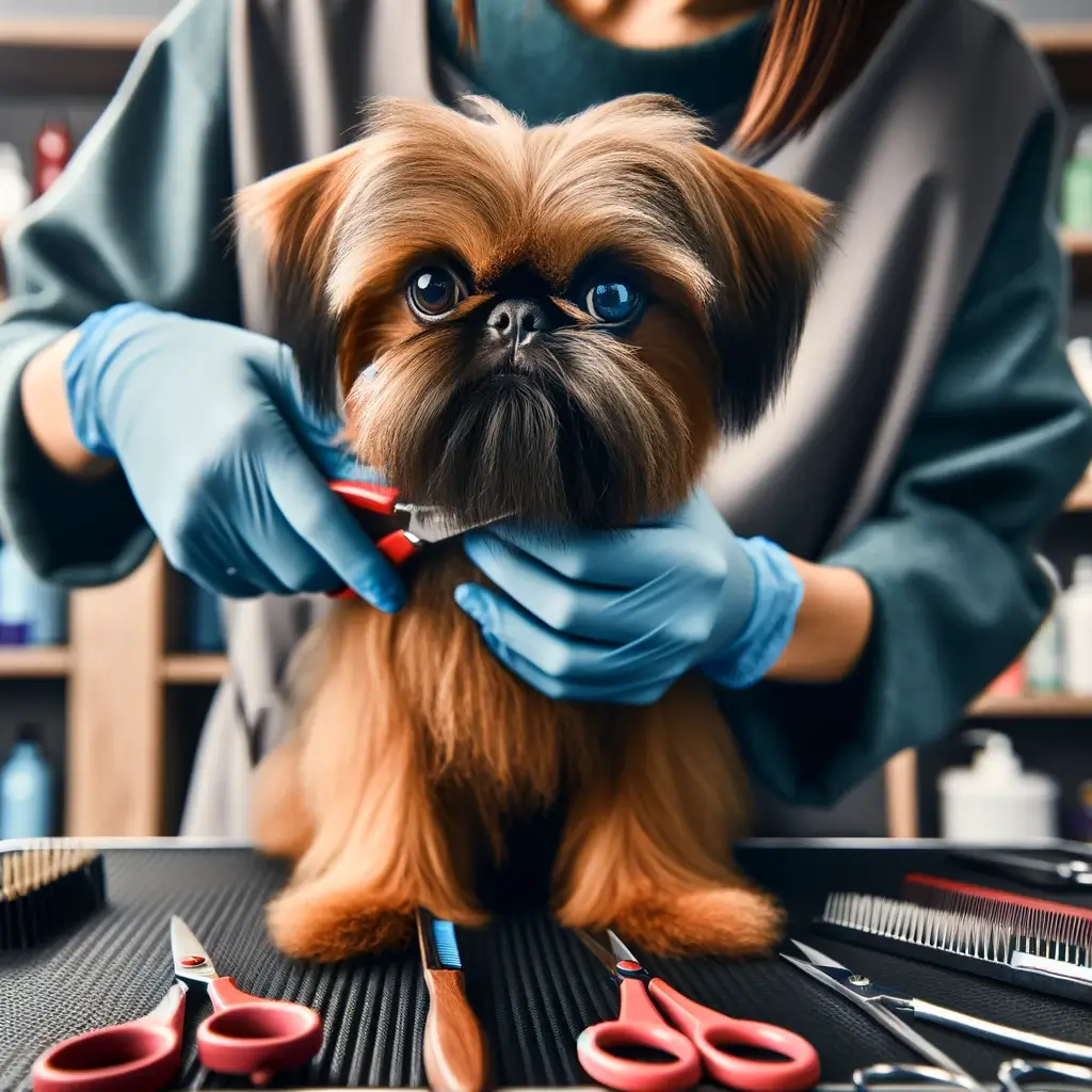 Brussels Griffon grooming