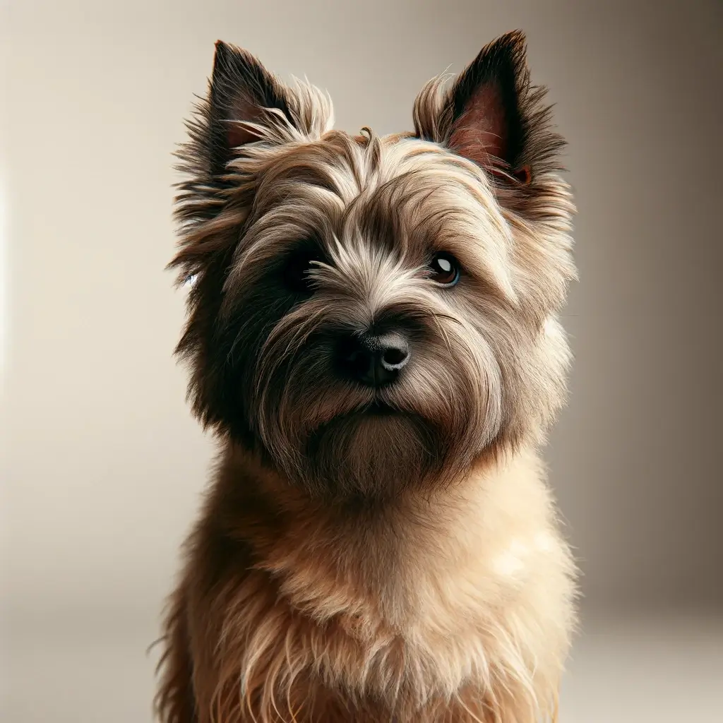 Cairn Terrier looking forward