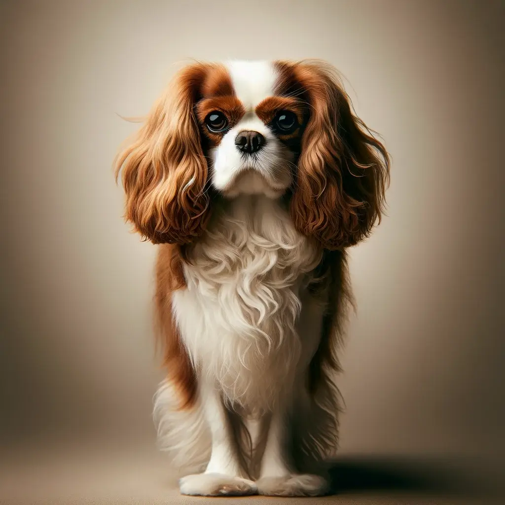 Cavalier King Charles looking forward