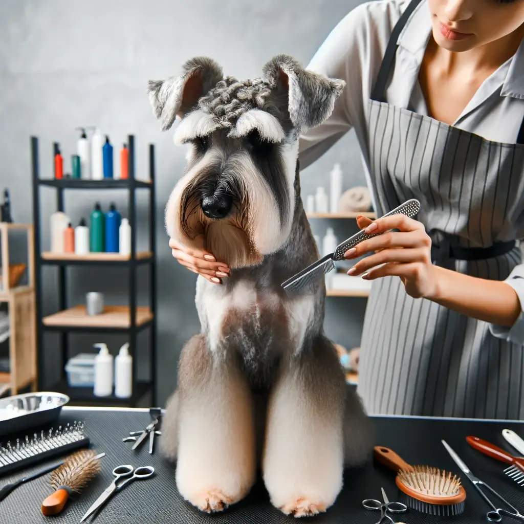 Cesky Terrier grooming
