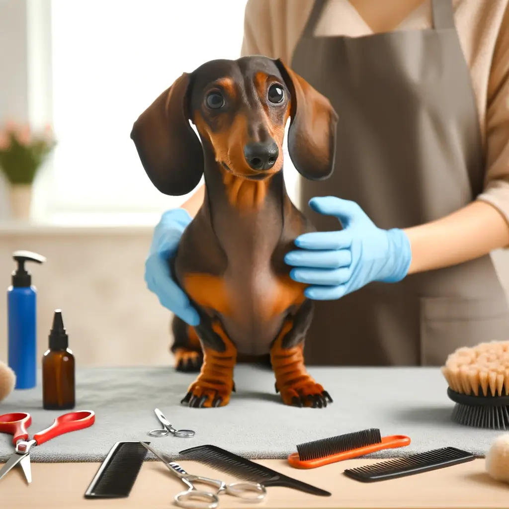 Dachshund grooming
