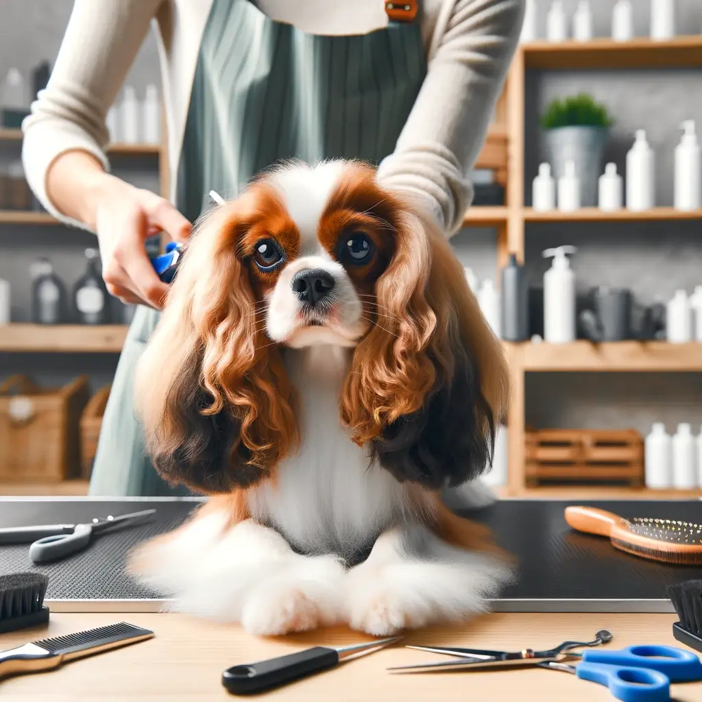 English Toy grooming