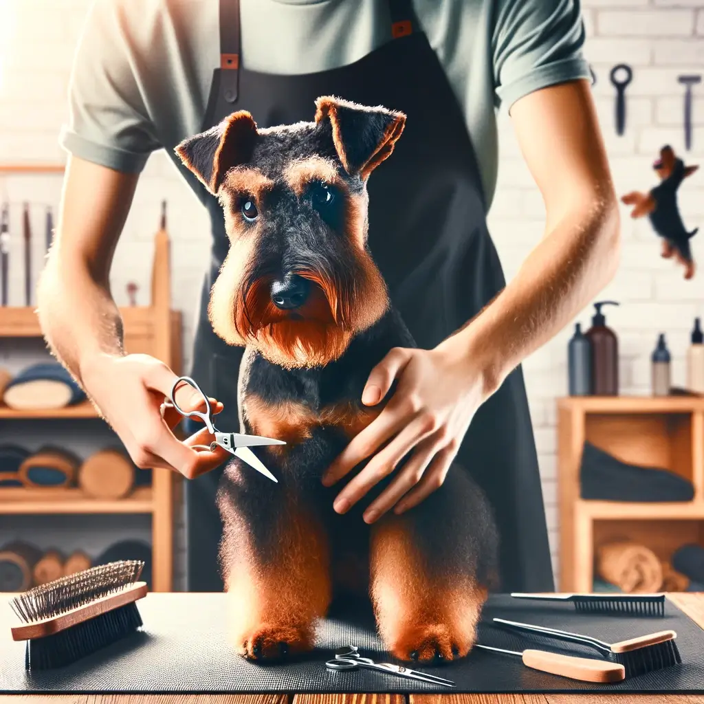 Jagdterrier grooming
