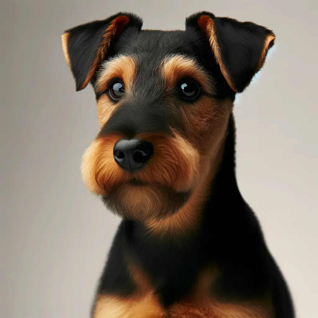 Jagdterrier looking forward