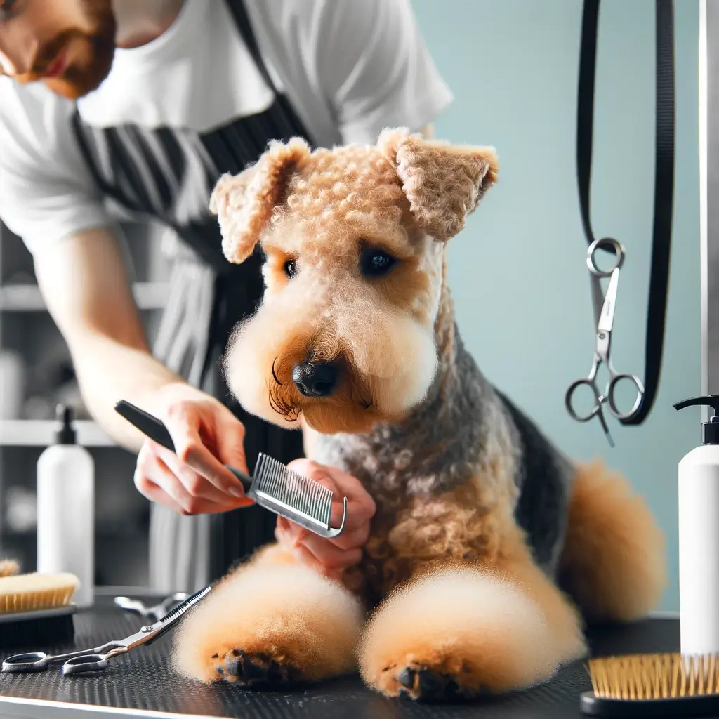 Lakeland Terrier grooming