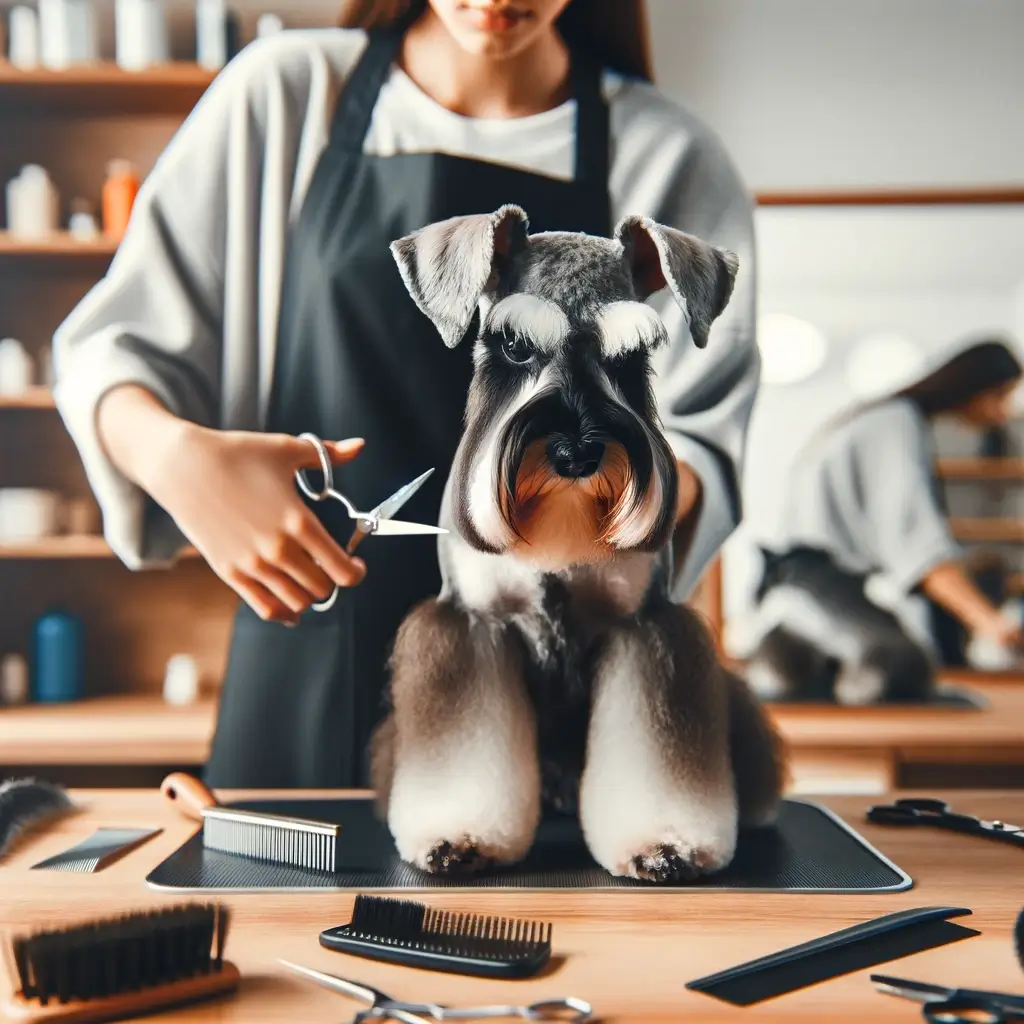 Miniature Schnauzer grooming