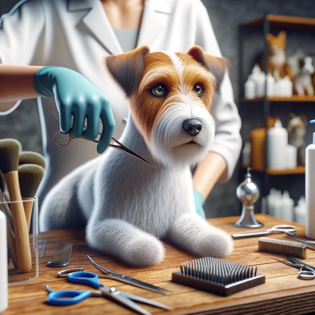 Parson Russell grooming