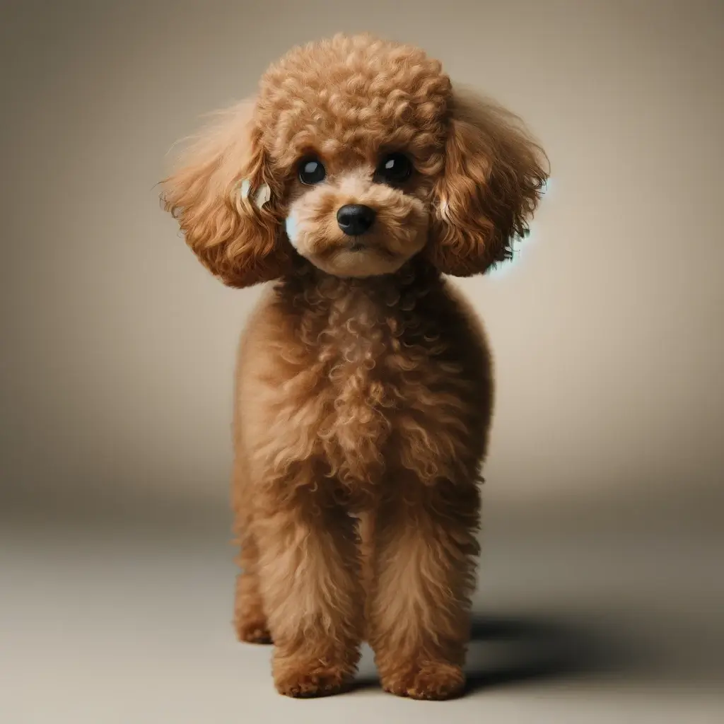 Poodle Toy looking forward
