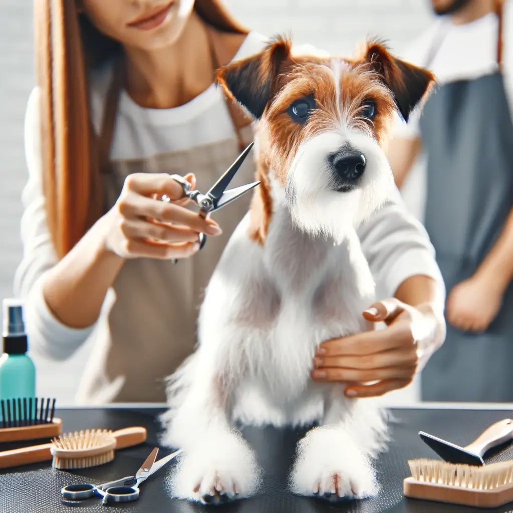 Russell Terrier grooming