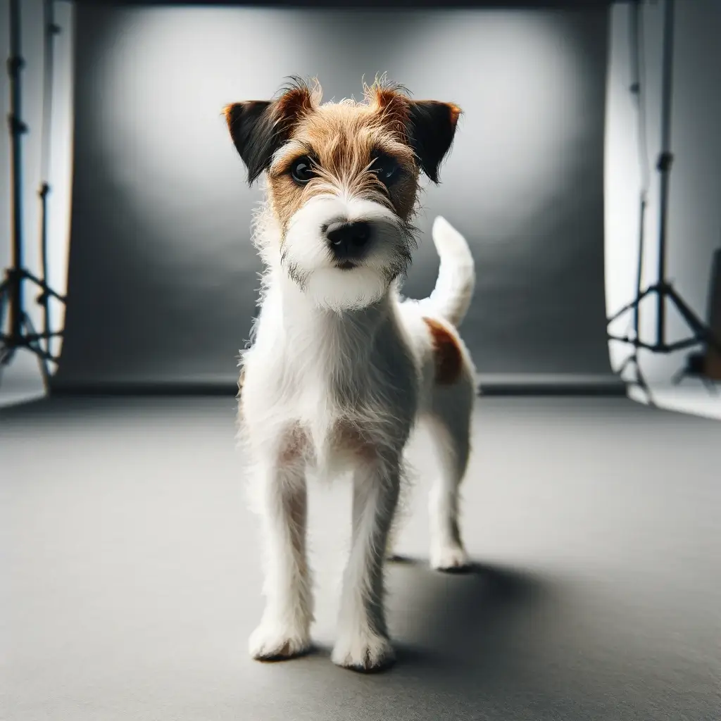 Russell Terrier looking forward