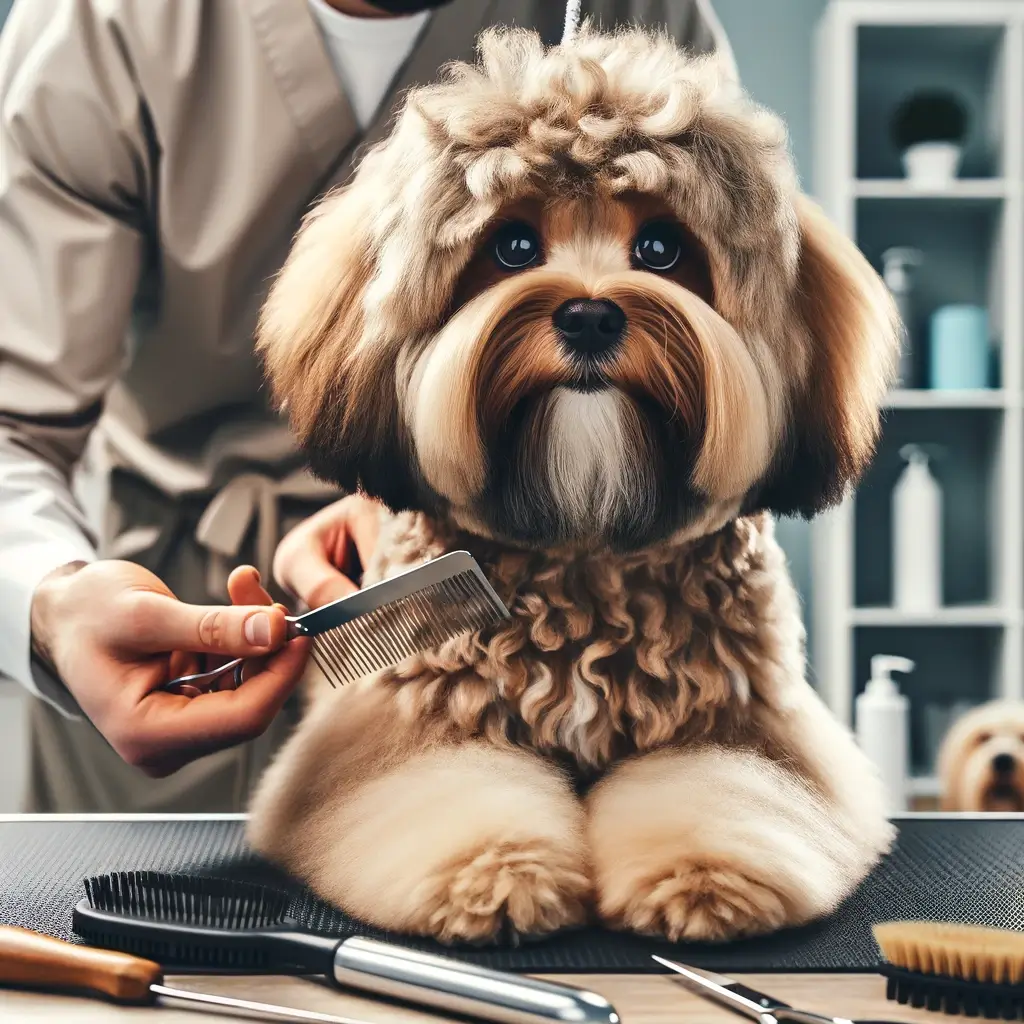 Russian Tsvetnaya grooming