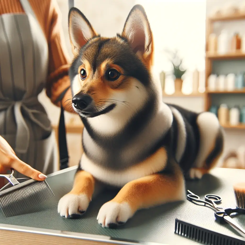 Swedish Vallhund grooming