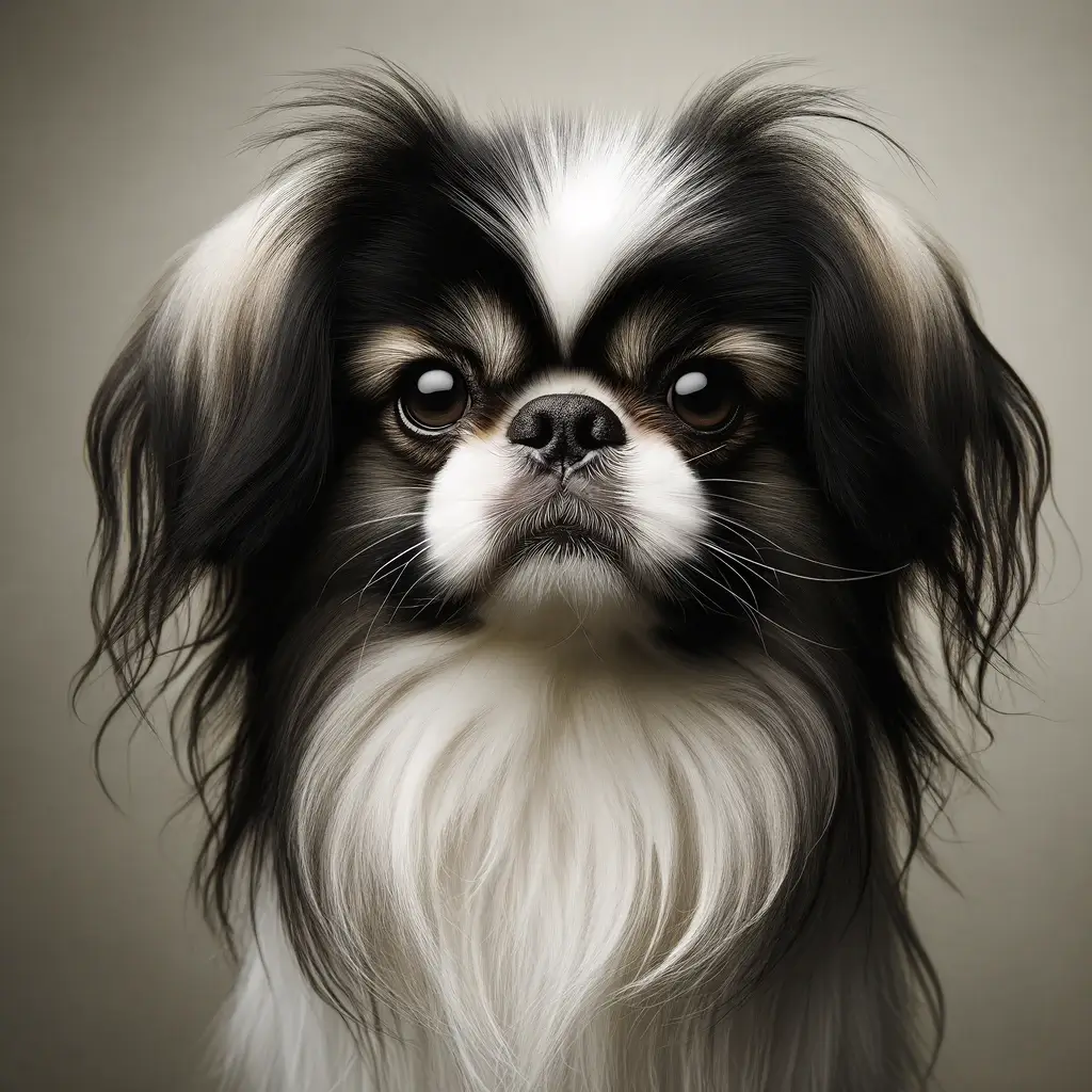 Japanese Chin looking forward