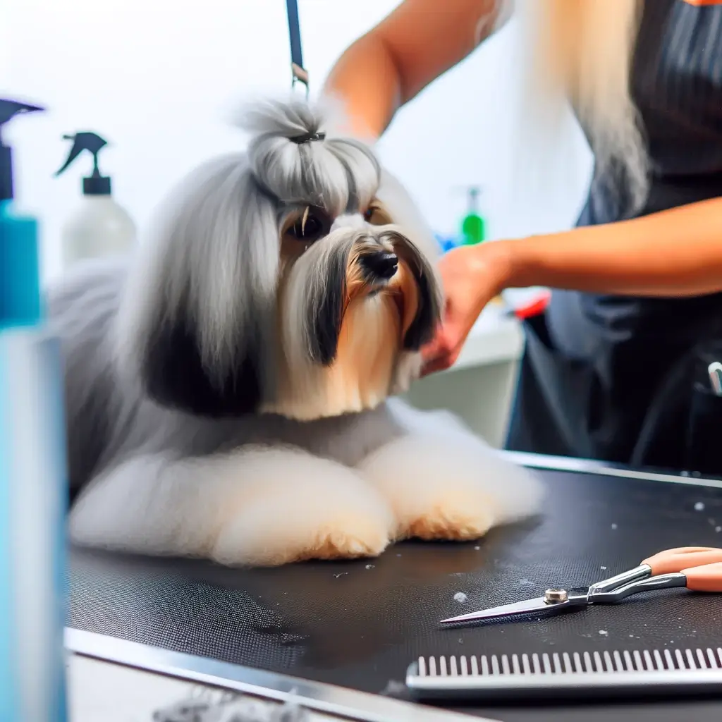 Lowchen grooming