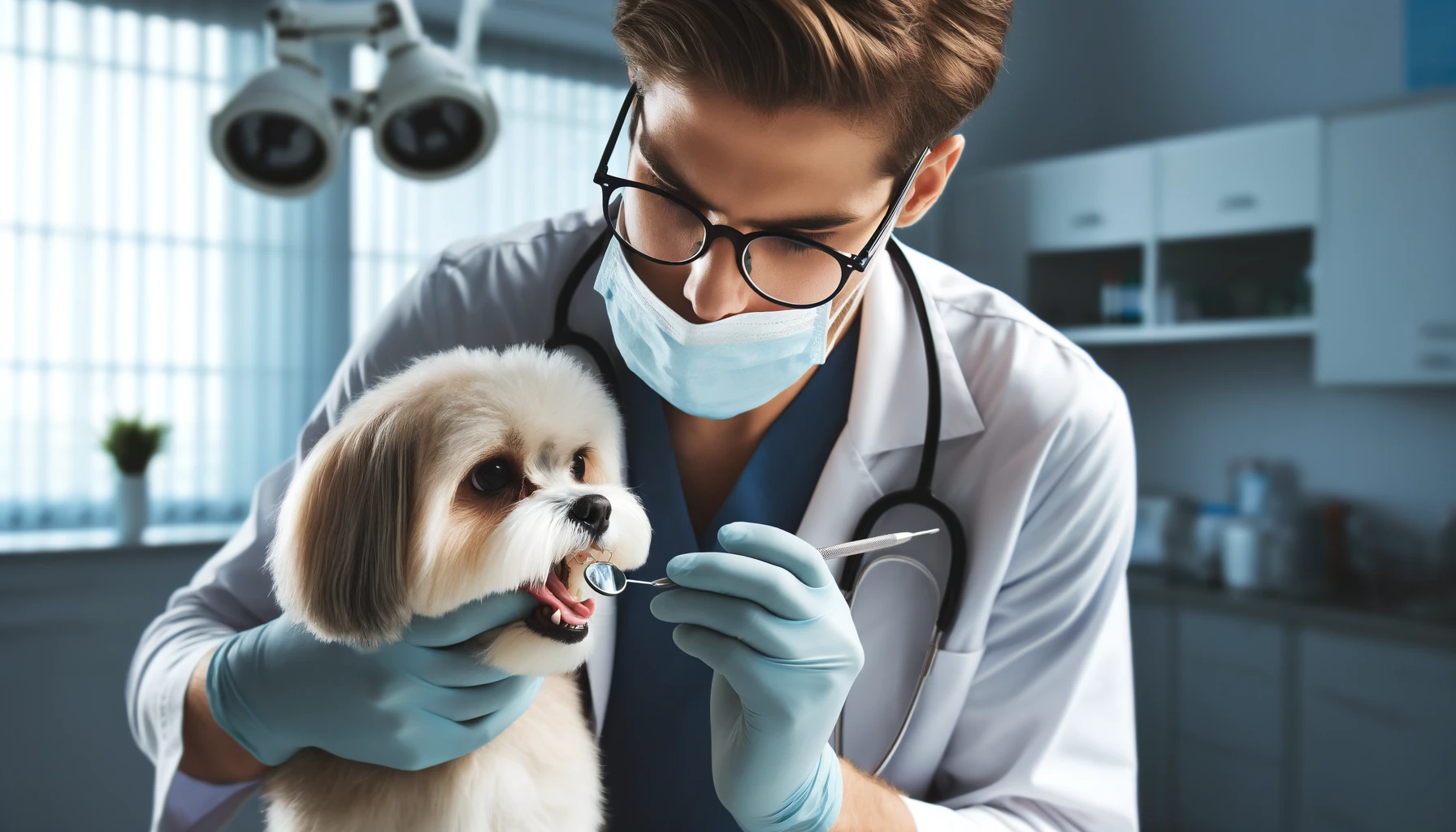 small dog and dental care
