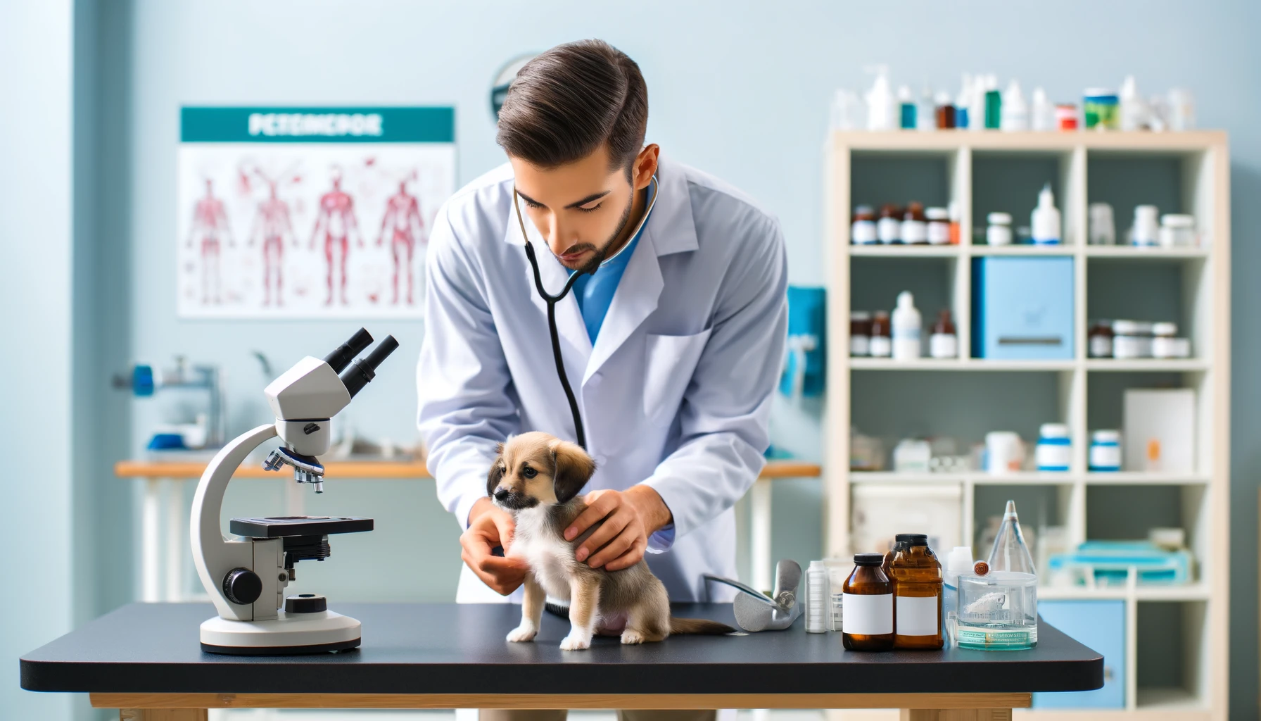small dog health check