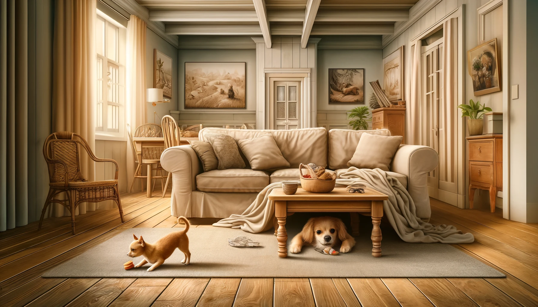 indoor games for small dogs