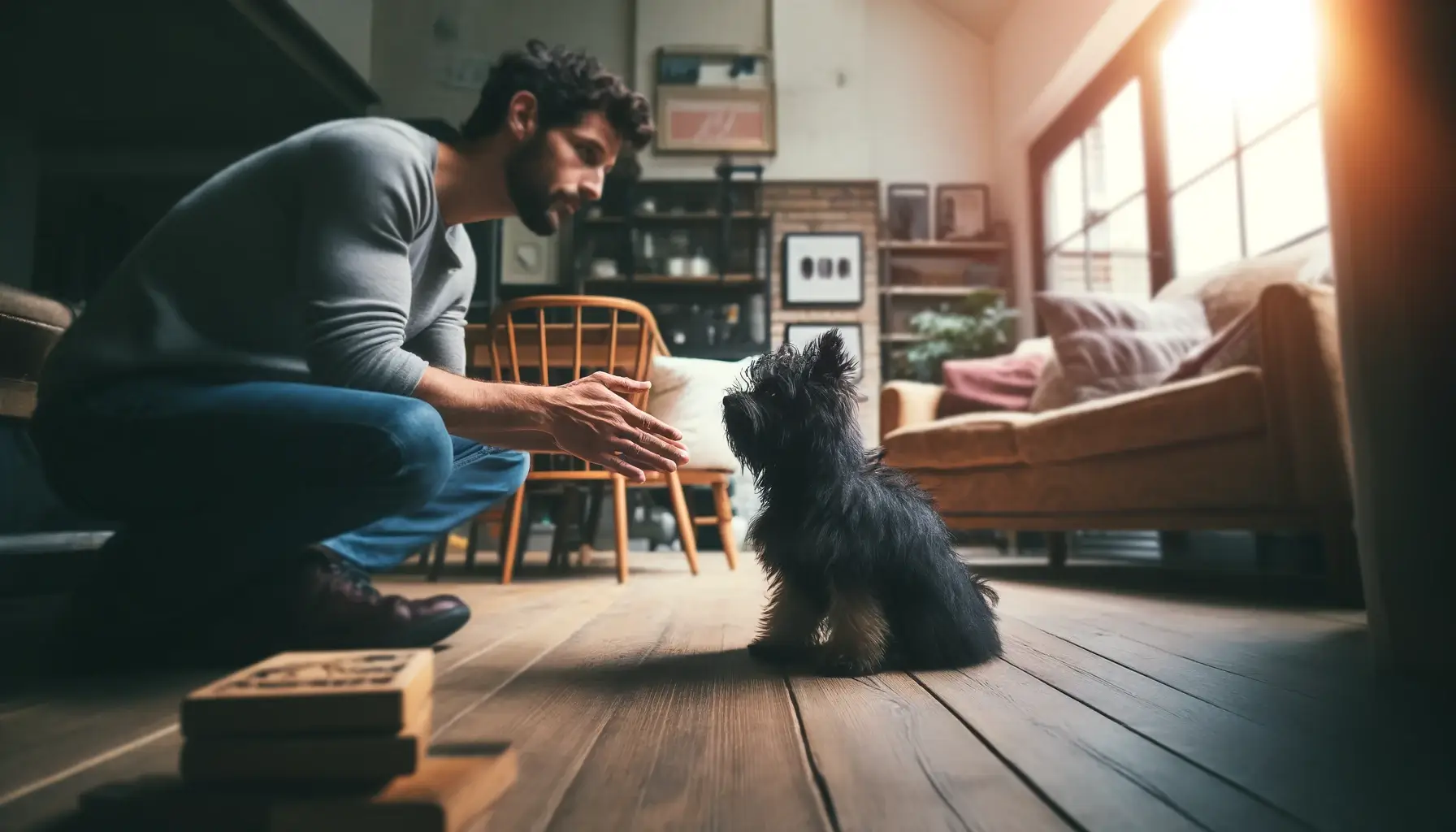 how to train an affenpinscher