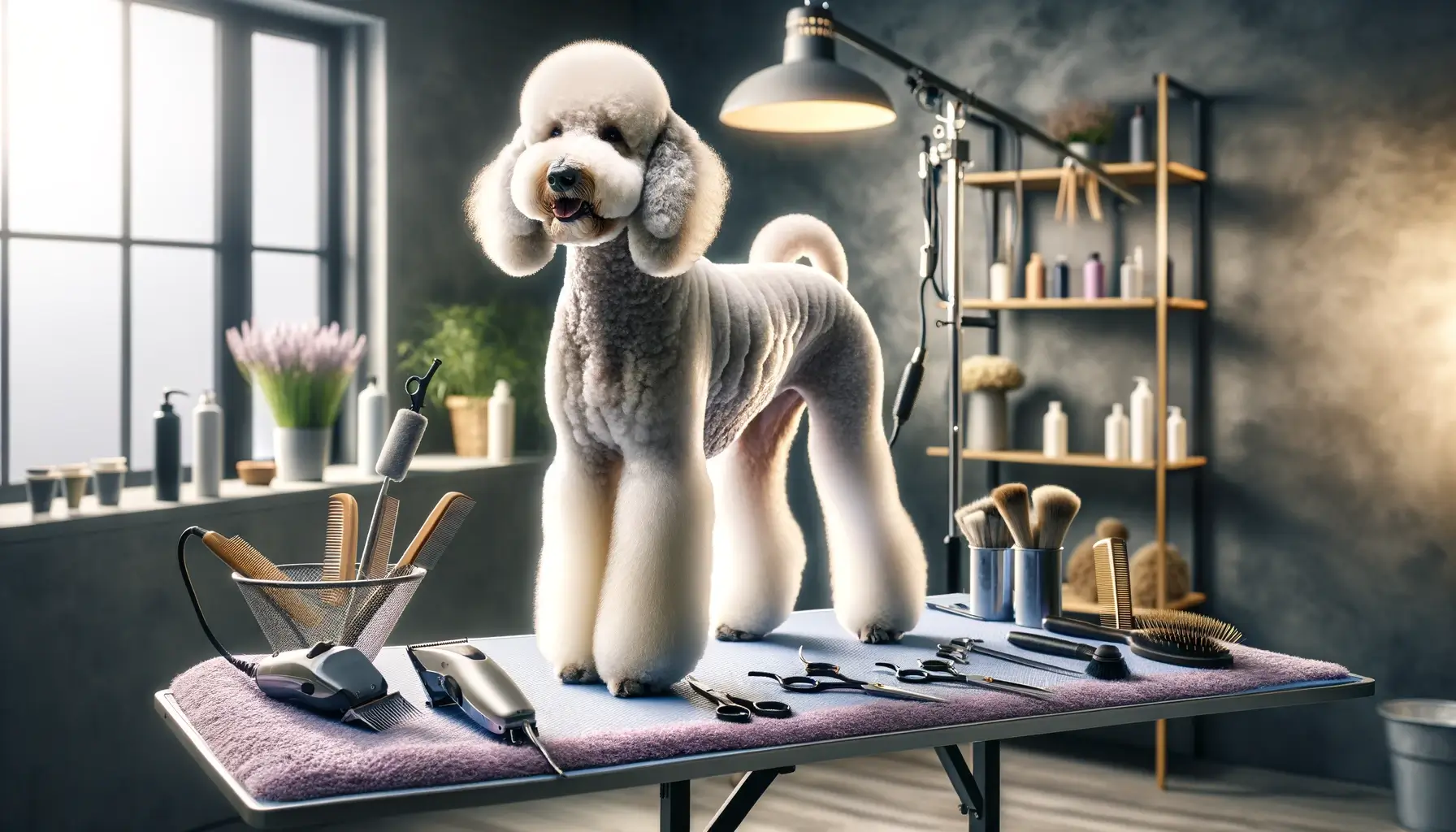 how to groom a bedlington terrier