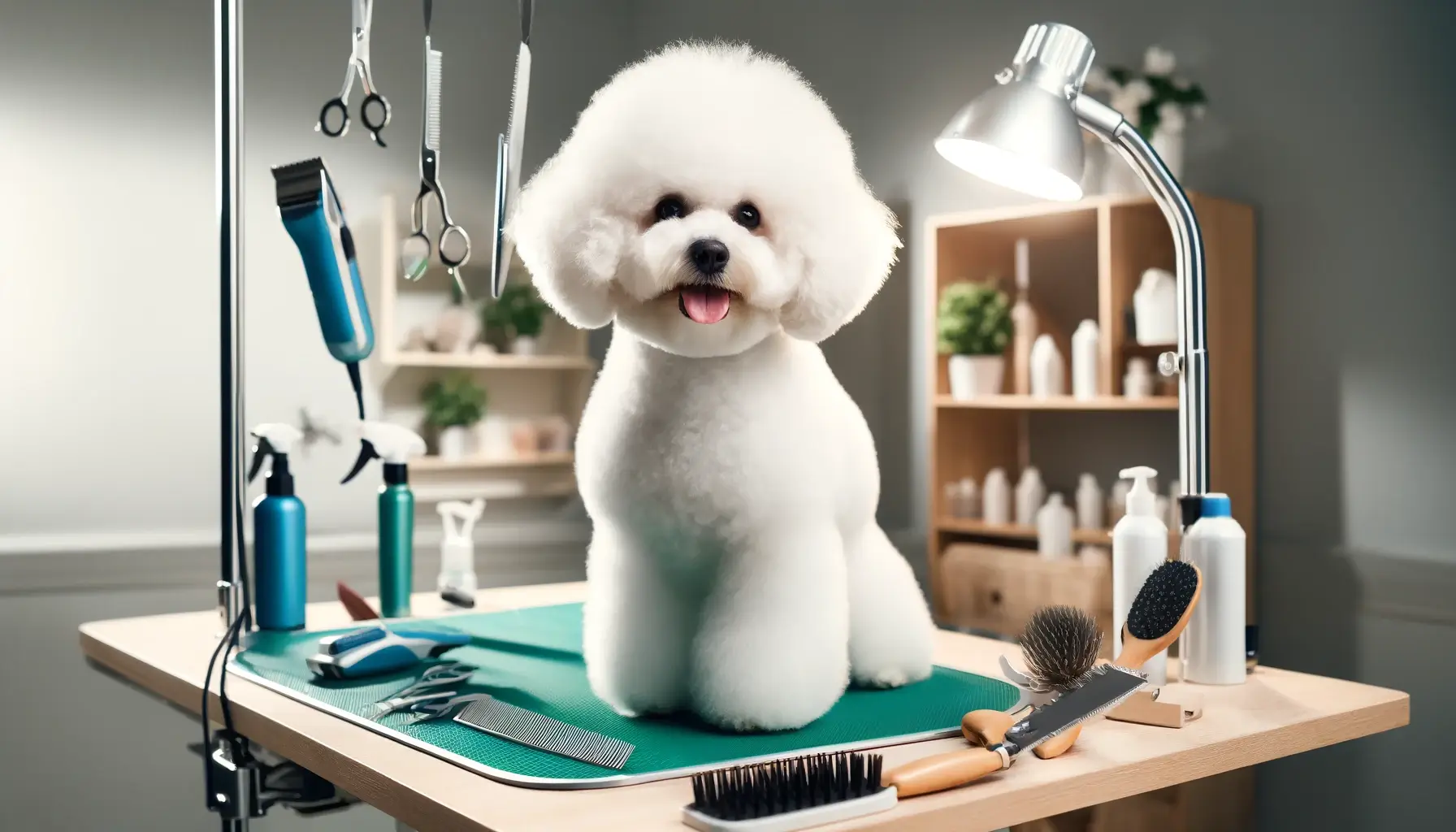 how to groom a bichon frise