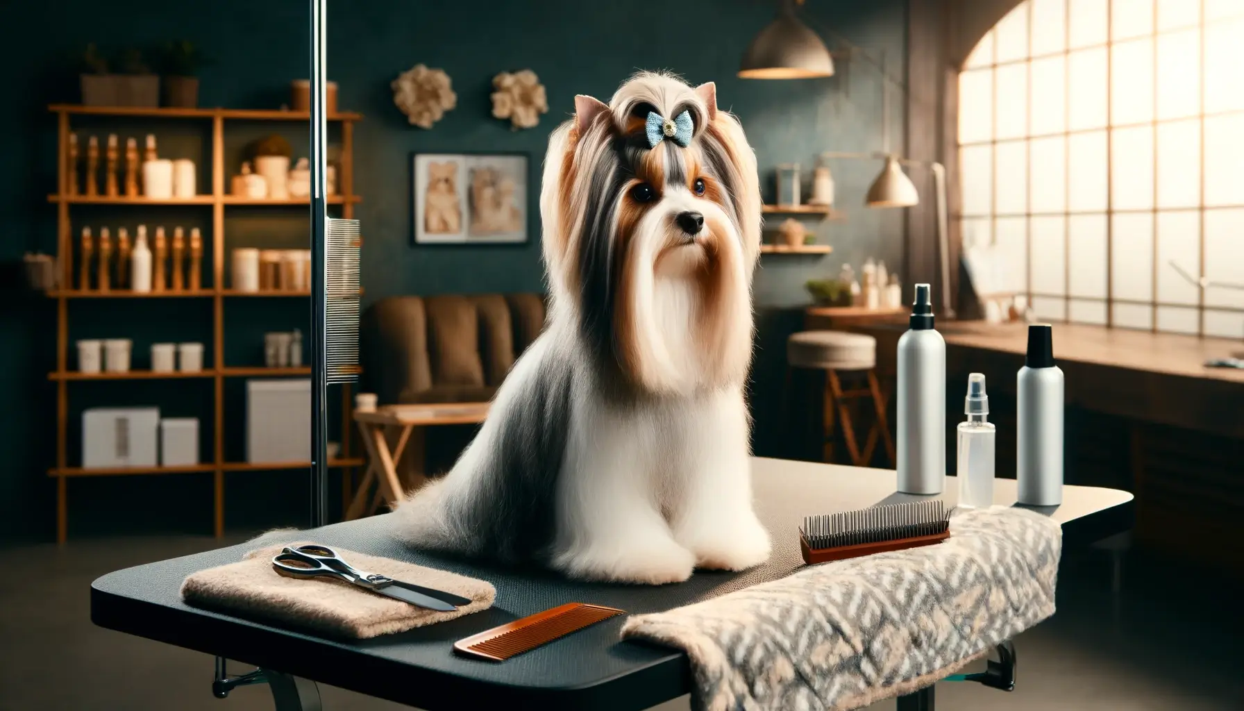 how to groom a biewer terrier