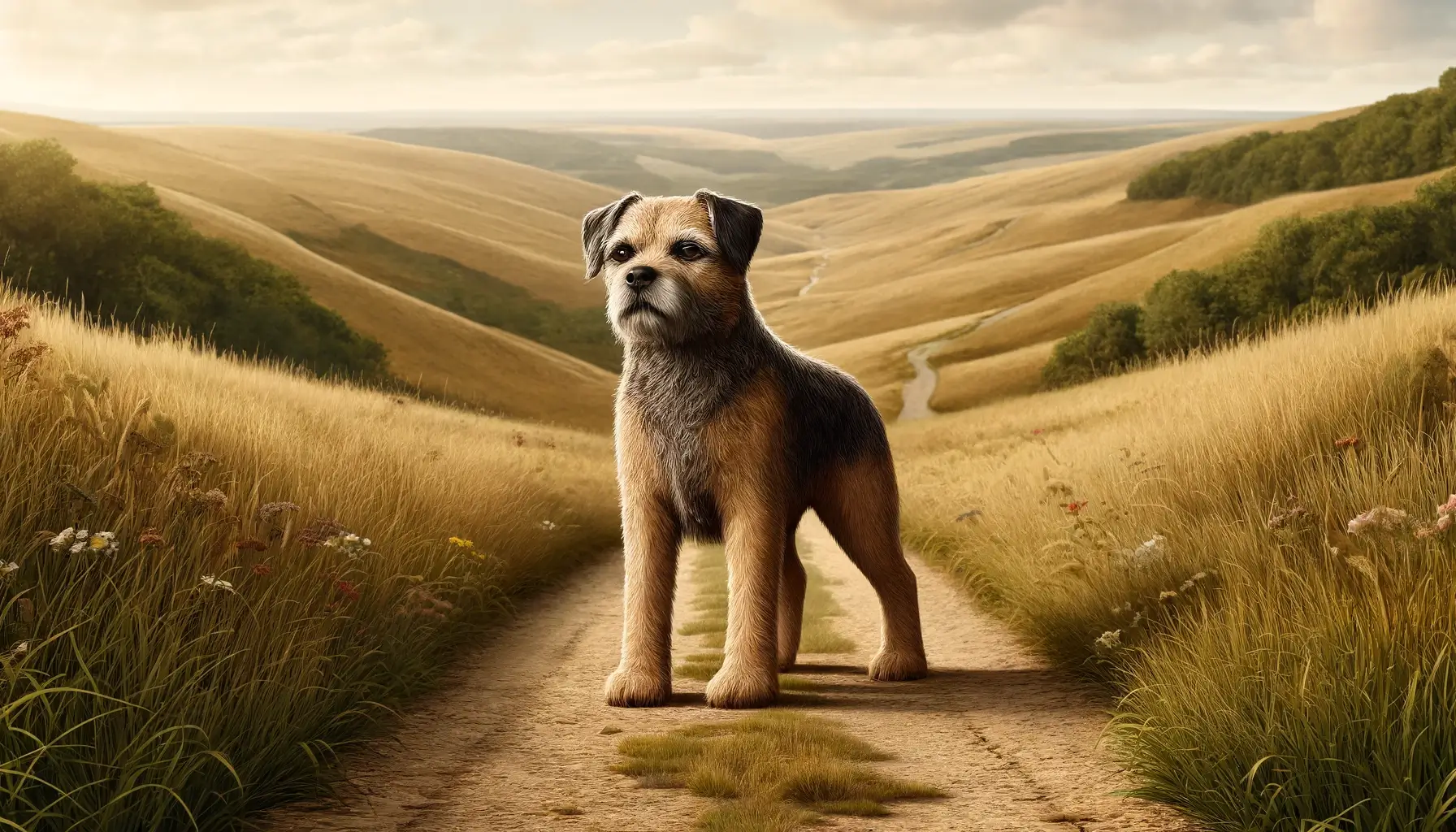 how long border terriers live