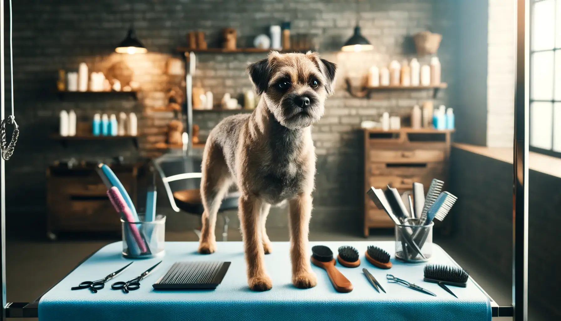 how to groom a border terrier