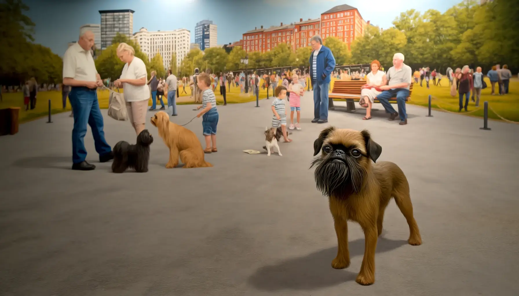 brussels griffon socialization