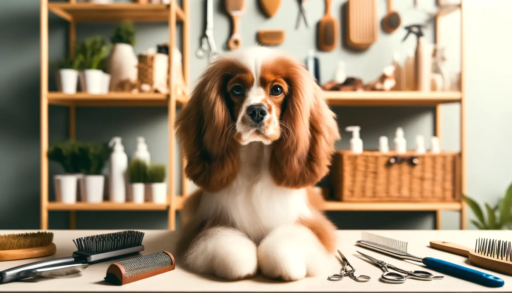 how to groom a cavalier king charles spaniel