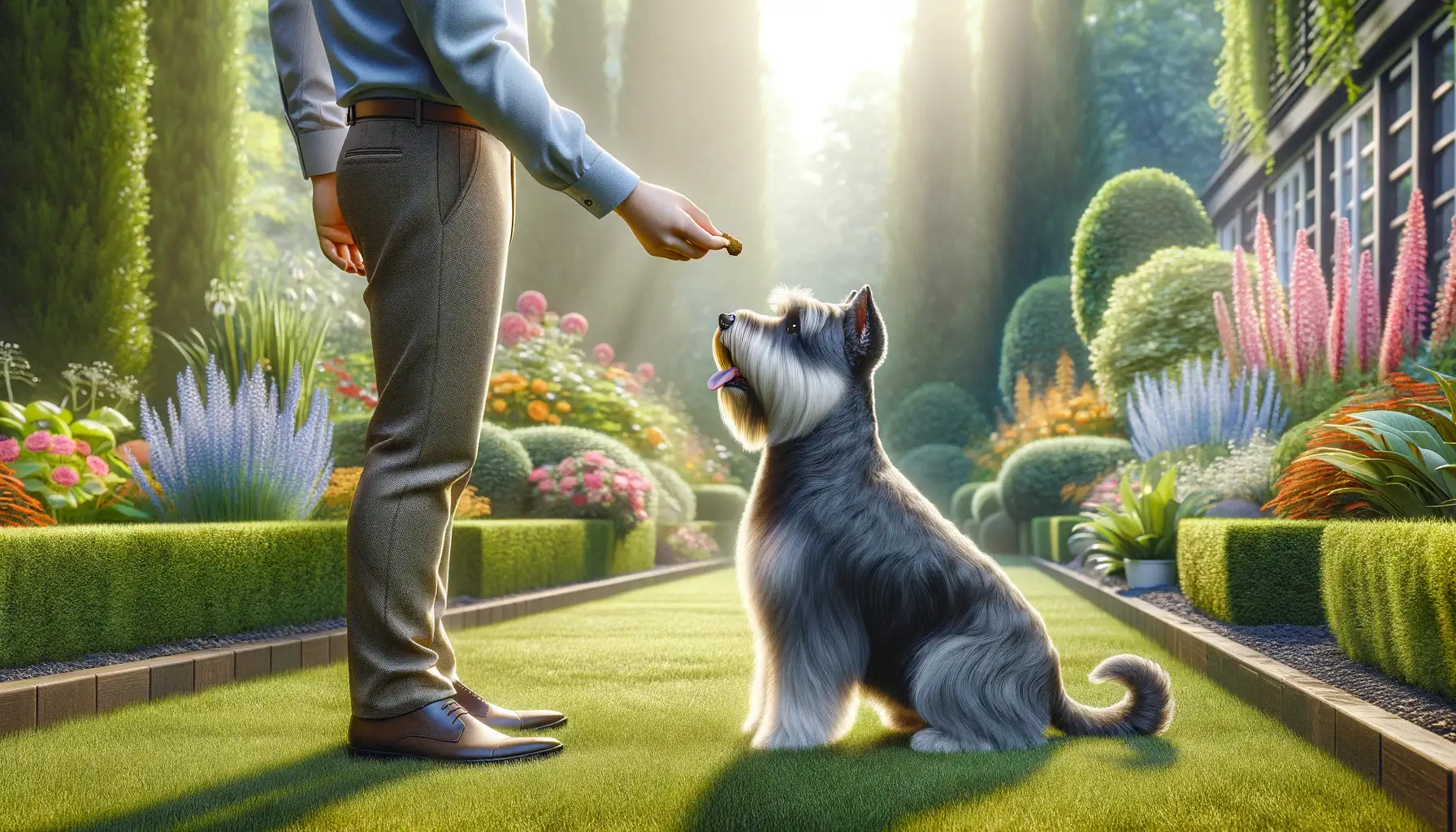 how to train a cesky terrier