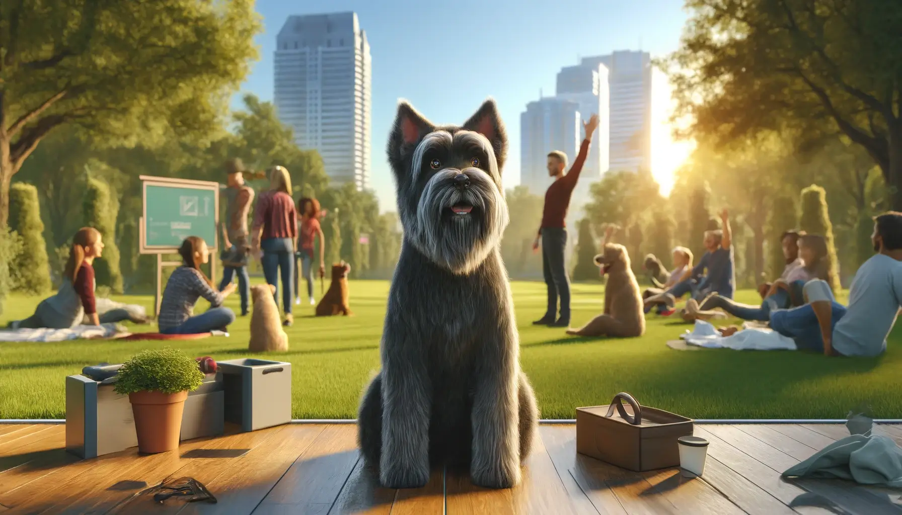 cesky terrier socialization