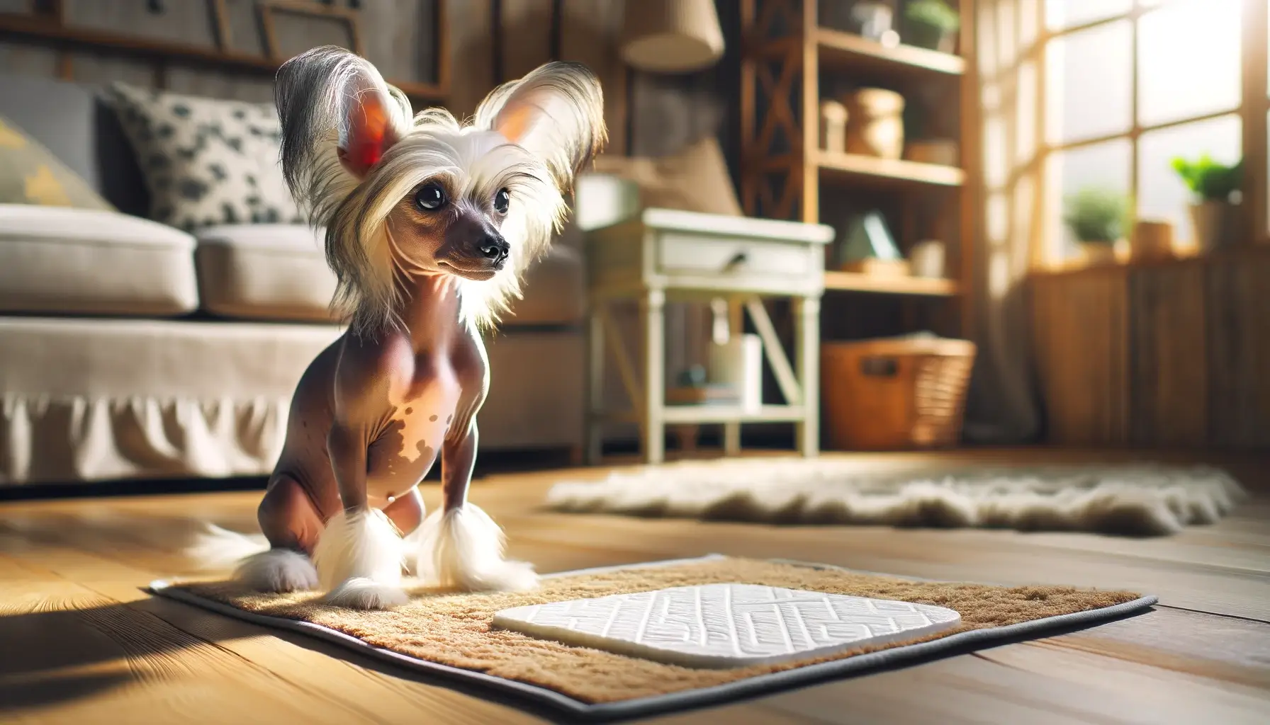 chinese crested potty training guide