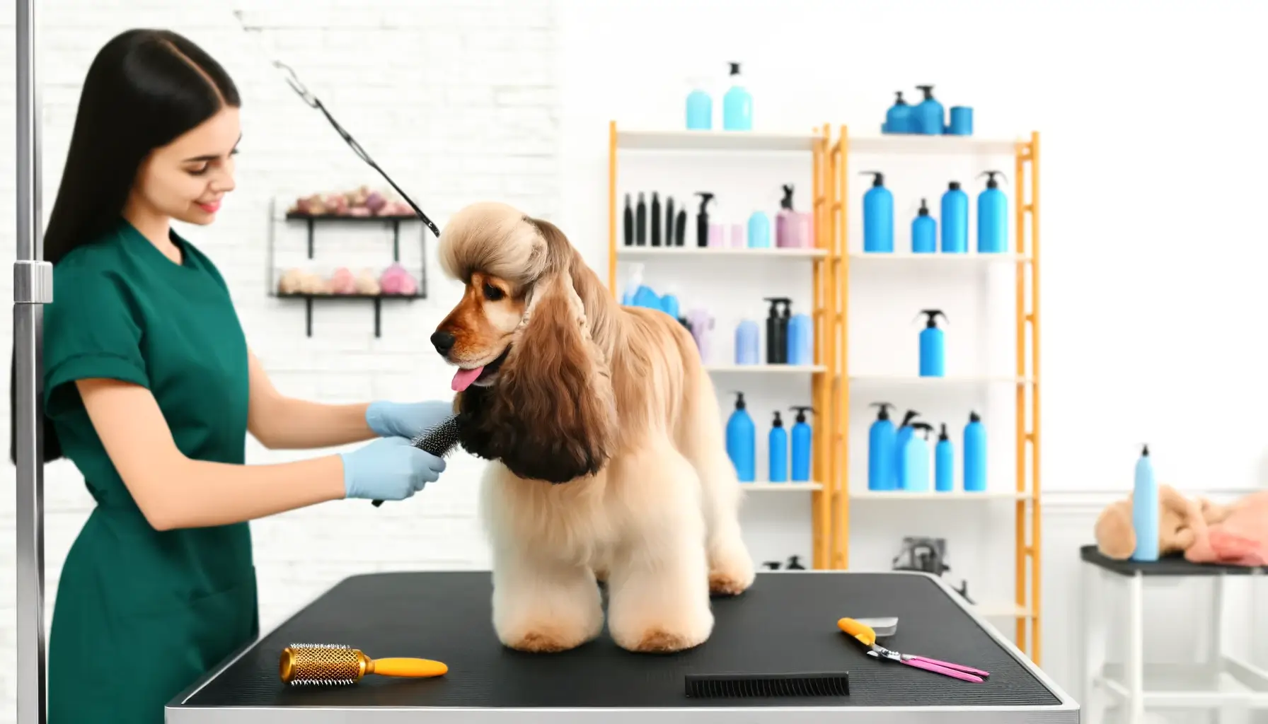 how to groom a cocker spaniel