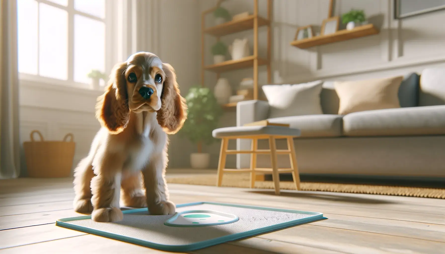cocker spaniel potty training guide