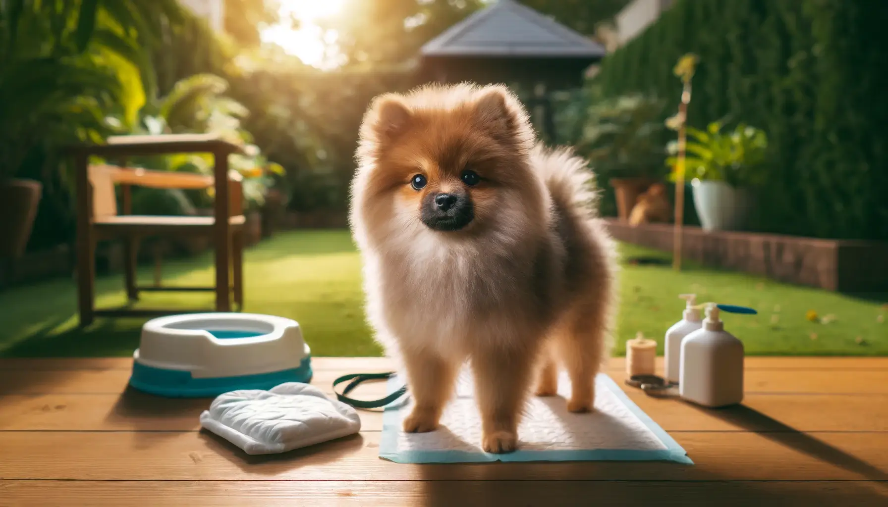 german spitz potty training guide