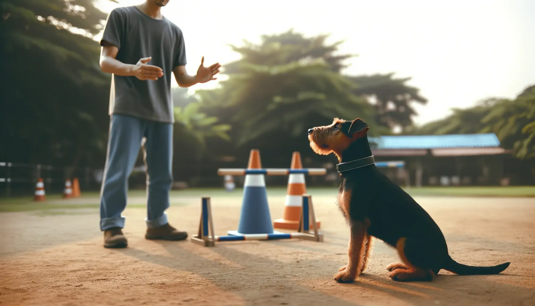 how to train a jagdterrier