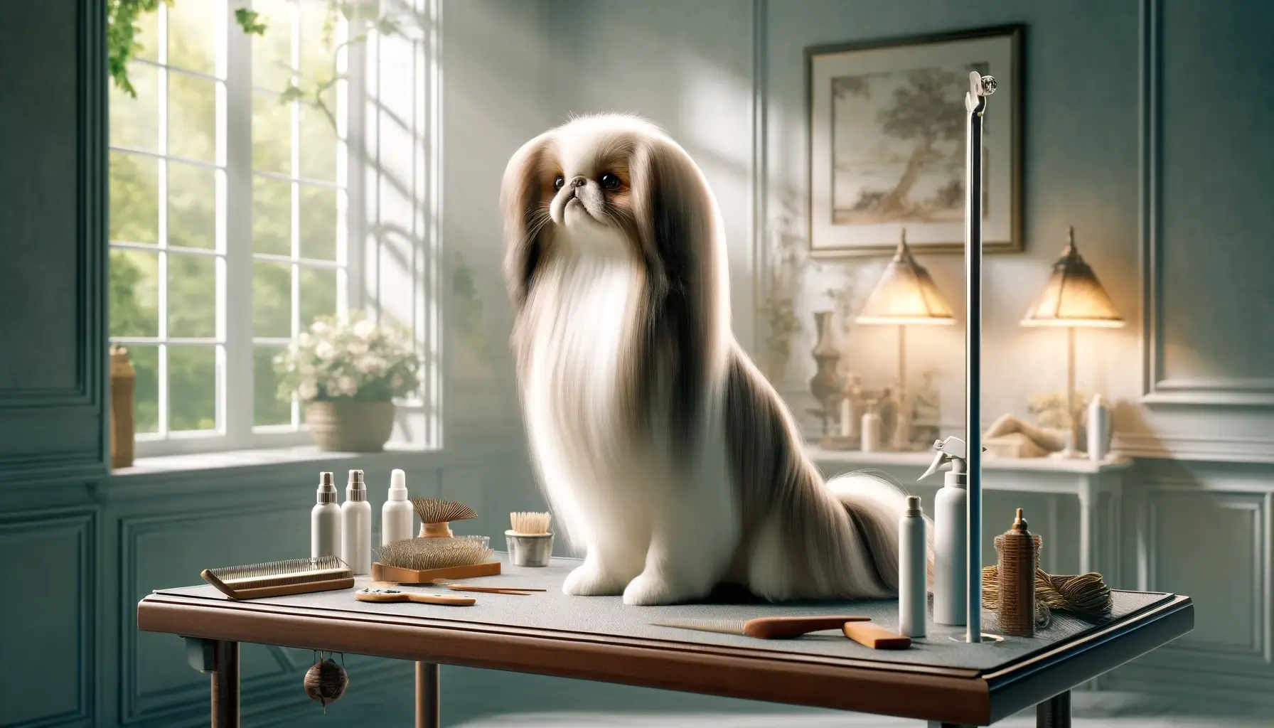 japanese chin grooming guide