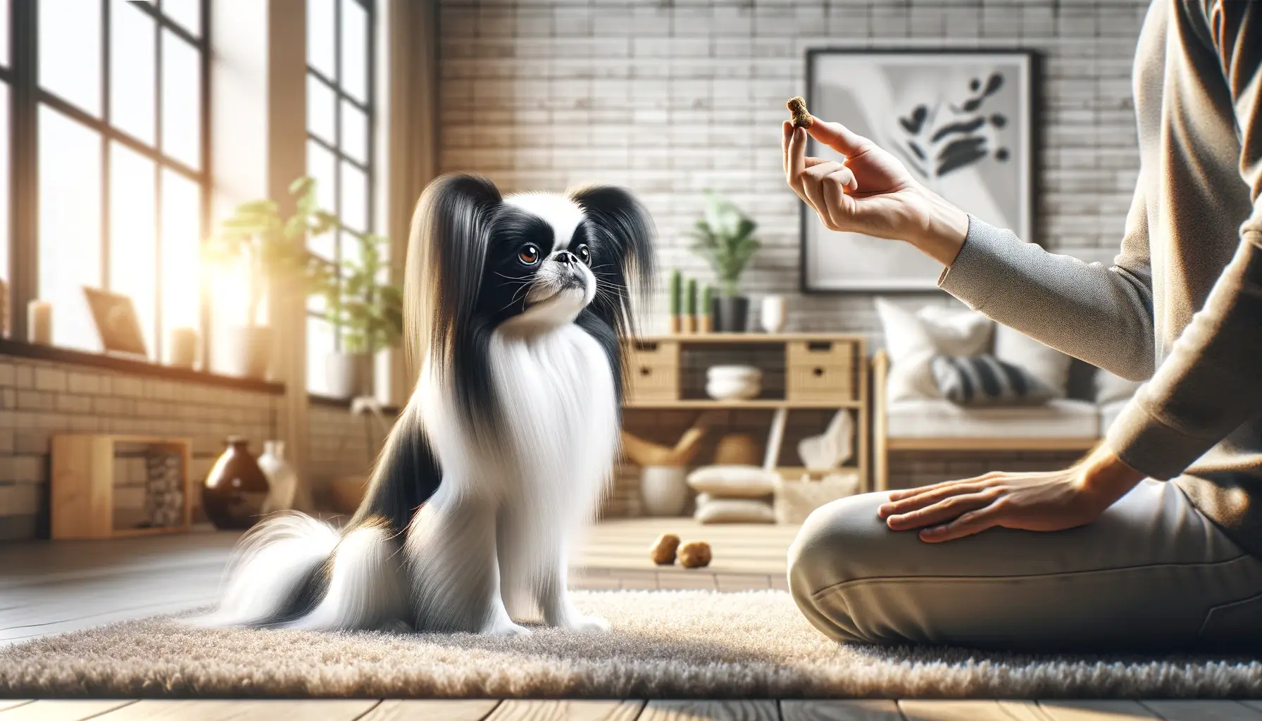 how to train a japanese chin