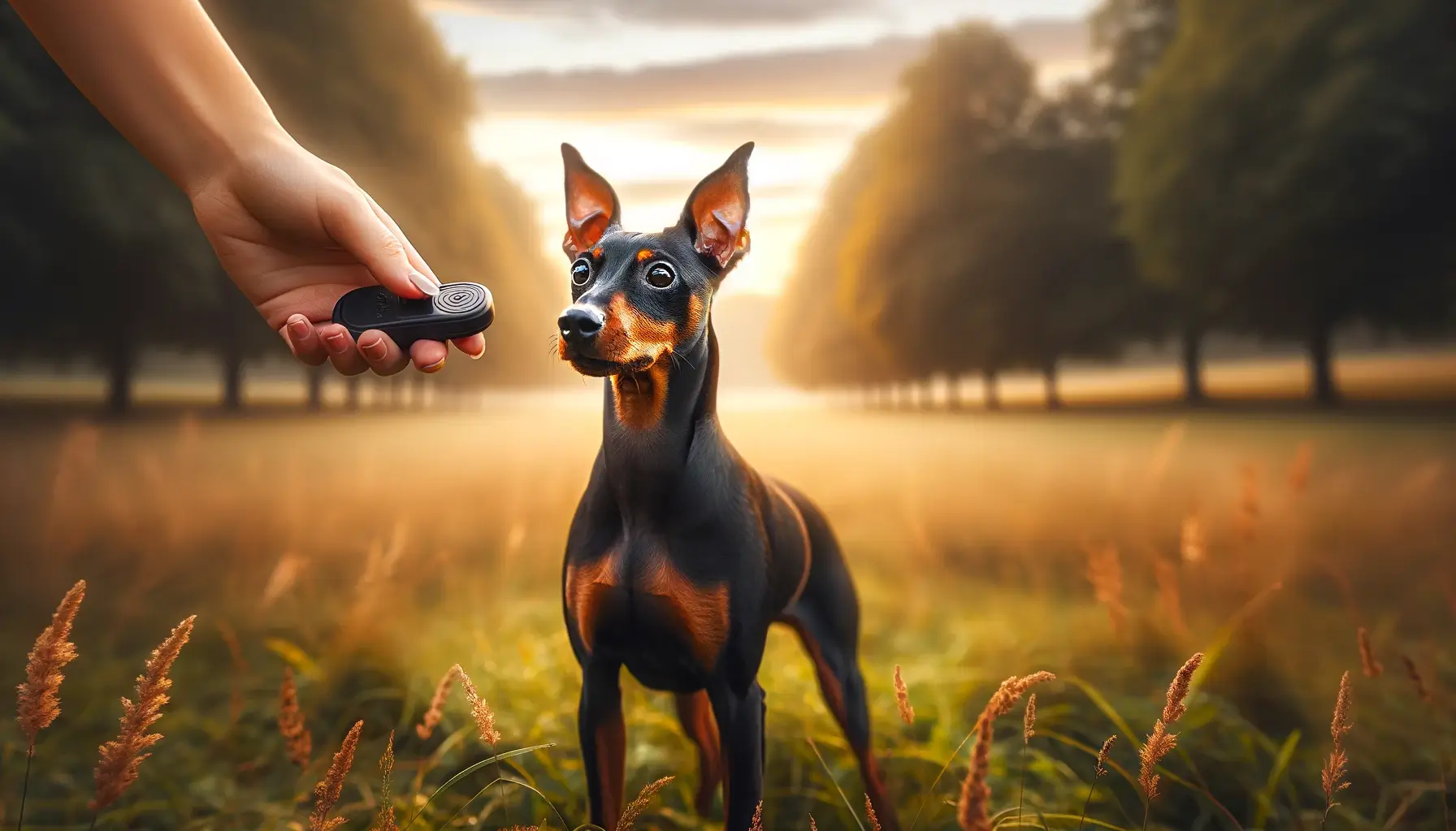 how to train a manchester terrier standard