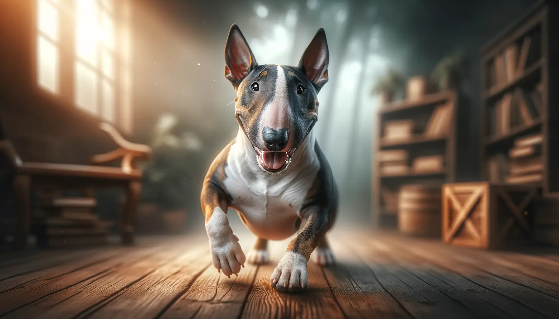 miniature bull terrier socialization