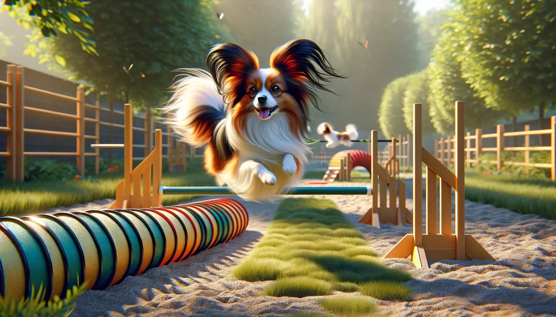 how to train a papillon