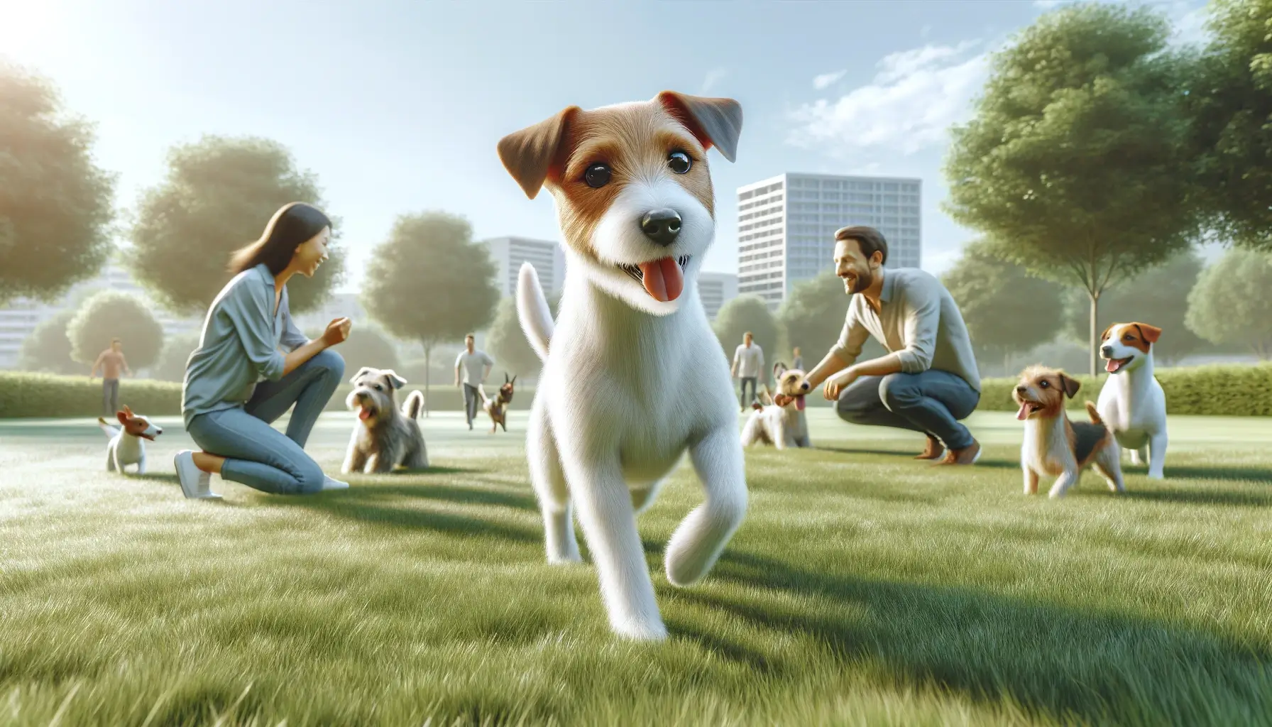 parson russell terrier socialization