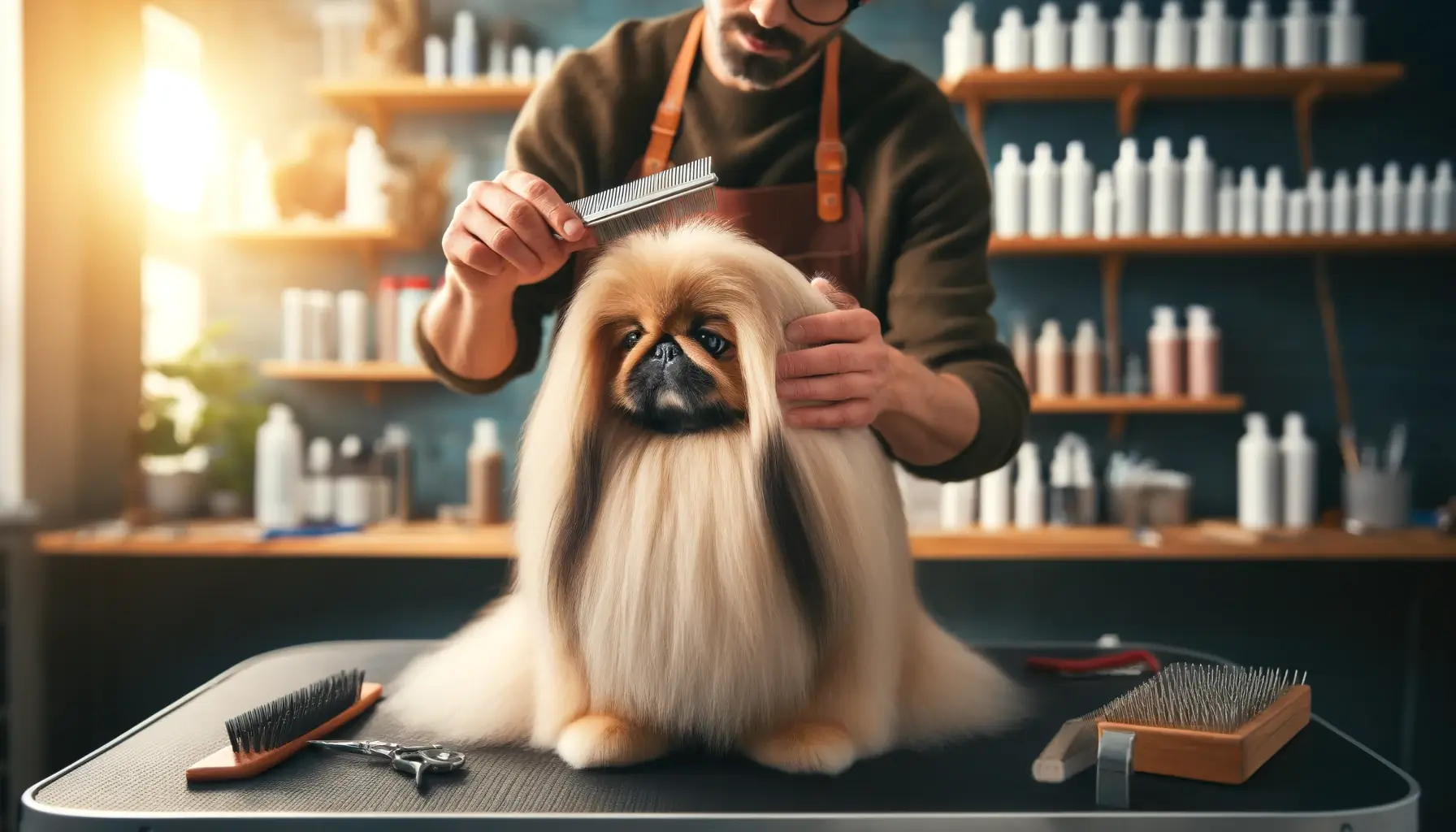 pekingese grooming guide