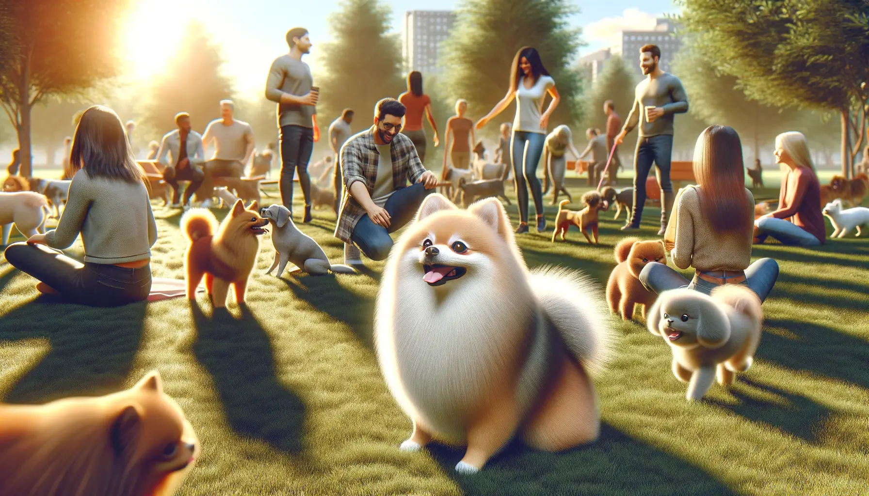 pomeranian socialization