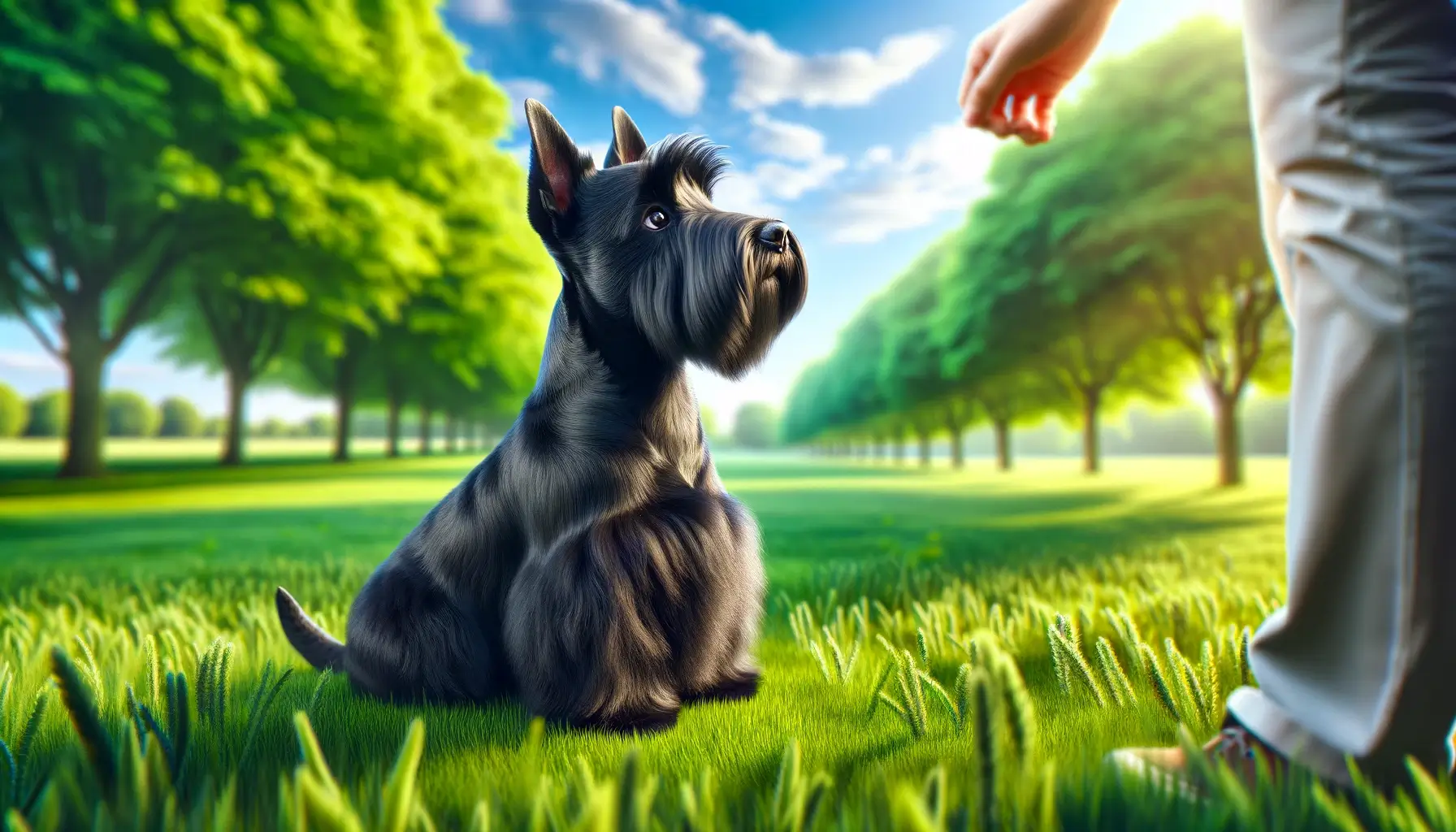 how to train a scottish terrier